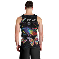 Fight Cancer In All Colors Men Tank Top Whimsical Butterflies - Wonder Print Shop