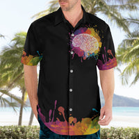 Autism Wired Differently Colors Splash Hawaiian Shirt - Wonder Print Shop