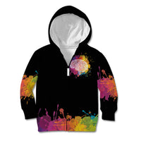 Autism Wired Differently Colors Splash Kid Hoodie - Wonder Print Shop