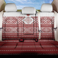 Latvia Jani Midsummer Back Car Seat Cover Red White Latvijas Auseklis