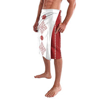 Latvia Jani Midsummer Lavalava Red White Latvijas Auseklis