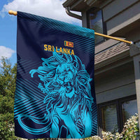 Sri Lanka Cricket Lion World Cup 2024 Garden Flag Gradient Inspiration - Wonder Print Shop