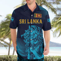Sri Lanka Cricket Lion World Cup 2024 Hawaiian Shirt Gradient Inspiration - Wonder Print Shop