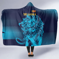 Sri Lanka Cricket Lion World Cup 2024 Hooded Blanket Gradient Inspiration