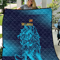 Sri Lanka Cricket Lion World Cup 2024 Quilt Gradient Inspiration - Wonder Print Shop