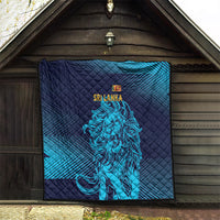 Sri Lanka Cricket Lion World Cup 2024 Quilt Gradient Inspiration - Wonder Print Shop