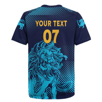 Sri Lanka Cricket Lion World Cup 2024 Rugby Jersey Gradient Inspiration - Wonder Print Shop