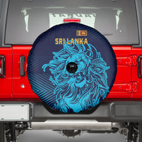 Sri Lanka Cricket Lion World Cup 2024 Spare Tire Cover Gradient Inspiration - Wonder Print Shop