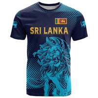 Sri Lanka Cricket Lion World Cup 2024 T Shirt Gradient Inspiration - Wonder Print Shop