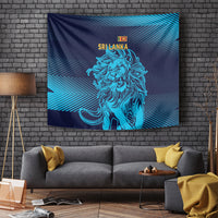Sri Lanka Cricket Lion World Cup 2024 Tapestry Gradient Inspiration - Wonder Print Shop