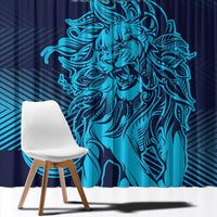 Sri Lanka Cricket Lion World Cup 2024 Window Curtain Gradient Inspiration - Wonder Print Shop