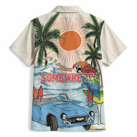 Summer Holiday It's 5 o'clock Somewhere Vintage Hawaii Hawaiian Shirt