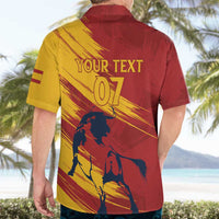 Spain La Furia Roja Custom Hawaiian Shirt 2024 Tetracampeon Espana - Wonder Print Shop