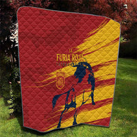 Spain La Furia Roja Quilt 2024 Tetracampeon Espana - Wonder Print Shop
