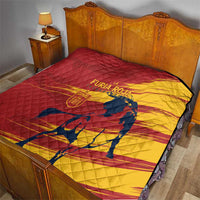 Spain La Furia Roja Quilt 2024 Tetracampeon Espana - Wonder Print Shop
