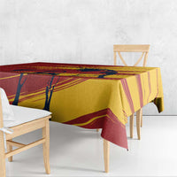 Spain La Furia Roja Tablecloth 2024 Tetracampeon Espana - Wonder Print Shop