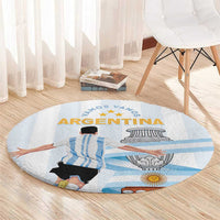 Argentina Campeones Round Carpet Vamos Vamos Albiceleste