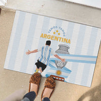Argentina Campeones Rubber Doormat Vamos Vamos Albiceleste - Wonder Print Shop