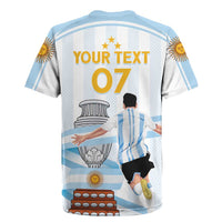 Argentina Campeones Custom Rugby Jersey Vamos Vamos Albiceleste - Wonder Print Shop