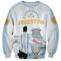 Argentina Campeones Custom Sweatshirt Vamos Vamos Albiceleste - Wonder Print Shop