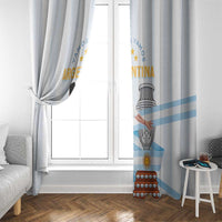 Argentina Campeones Window Curtain Vamos Vamos Albiceleste - Wonder Print Shop