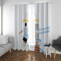 Argentina Campeones Window Curtain Vamos Vamos Albiceleste - Wonder Print Shop
