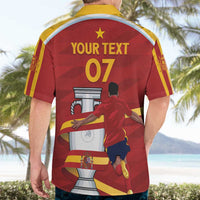 Spain Campeones Custom Hawaiian Shirt Reyes de Europa - Wonder Print Shop