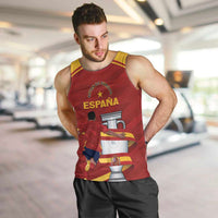 Spain Campeones Custom Men Tank Top Reyes de Europa - Wonder Print Shop