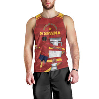 Spain Campeones Custom Men Tank Top Reyes de Europa - Wonder Print Shop