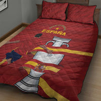 Spain Campeones Quilt Bed Set Reyes de Europa - Wonder Print Shop