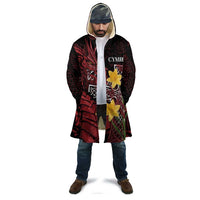Wales Cymru Am Byth Cloak Welsh Dragon with Celtic Cross - Wonder Print Shop