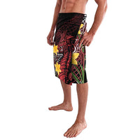 Wales Cymru Am Byth Lavalava Welsh Dragon with Celtic Cross - Wonder Print Shop