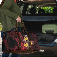 Wales Cymru Am Byth Travel Bag Welsh Dragon with Celtic Cross - Wonder Print Shop