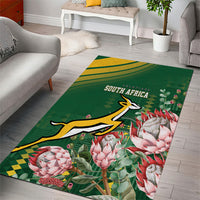 South Africa Rugby Bokke Champions Area Rug