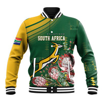 South Africa Rugby Personalized Bokke Champions Baseball Jacket