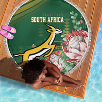 South Africa Rugby Bokke Champions Beach Blanket