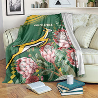 South Africa Rugby Bokke Champions Blanket