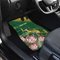 South Africa Rugby Personalized Bokke Champions Car Mats