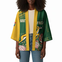 South Africa Rugby Personalized Bokke Champions Kimono