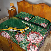 South Africa Rugby Bokke Champions Quilt Bed Set