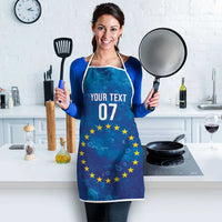 Cape Verde Tubaroes Azuis Custom Apron Break The Waves - Wonder Print Shop