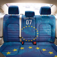 Cape Verde Tubaroes Azuis Custom Back Car Seat Cover Break The Waves - Wonder Print Shop