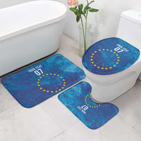 Cape Verde Tubaroes Azuis Custom Bathroom Set Break The Waves - Wonder Print Shop