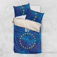 Cape Verde Tubaroes Azuis Custom Bedding Set Break The Waves - Wonder Print Shop
