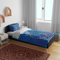Cape Verde Tubaroes Azuis Custom Bedding Set Break The Waves - Wonder Print Shop