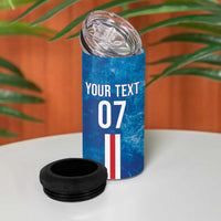 Cape Verde Tubaroes Azuis Custom 4 in 1 Can Cooler Tumbler Break The Waves - Wonder Print Shop