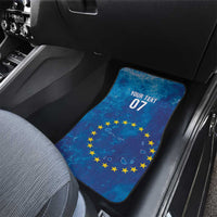 Cape Verde Tubaroes Azuis Custom Car Mats Break The Waves - Wonder Print Shop