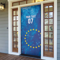 Cape Verde Tubaroes Azuis Custom Door Cover Break The Waves - Wonder Print Shop