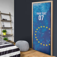 Cape Verde Tubaroes Azuis Custom Door Cover Break The Waves - Wonder Print Shop