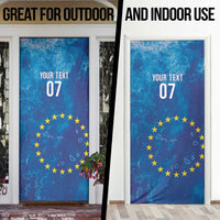 Cape Verde Tubaroes Azuis Custom Door Cover Break The Waves - Wonder Print Shop